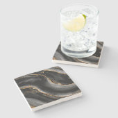 Marble Stone Onderzetter (Zijkant)