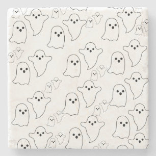 Marble Stone Onderzetter Halloween