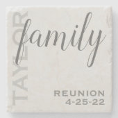 Marble Stone Onderzetter Sjabloon (Voorkant)