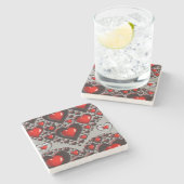 Marble Stone Onderzetter Valentijnsdag (Zijkant)