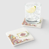 Marble Stone Onderzetter Victoriaans (Zijkant)