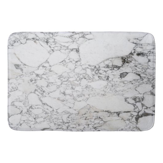 Marble Stone Pattern Bath Mat (Voorkant)