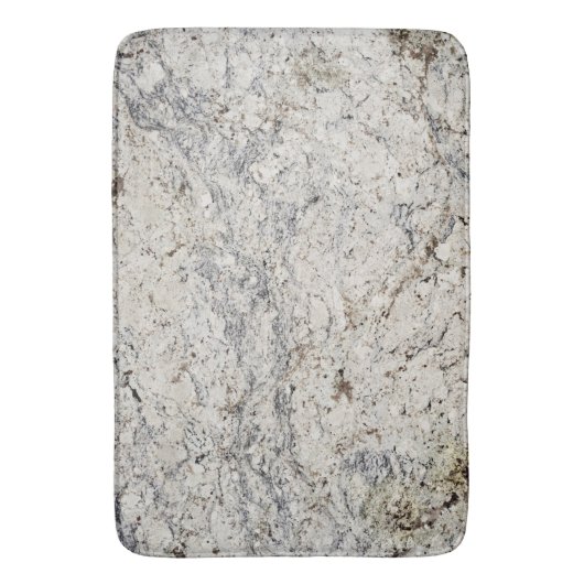Marble Stone Pattern Bath Mat (Voorkant Verticaal)