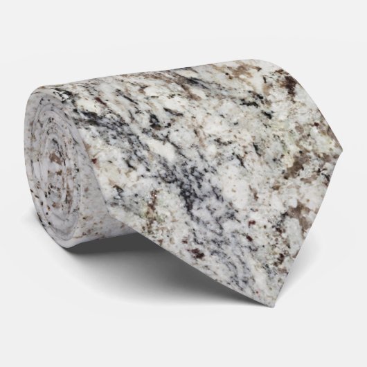 Marble Stone Pattern Stropdas (Opgerold)