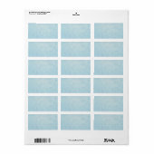 Marble Stone Return Label (Full Sheet)