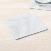 Marble Stone Square Vierkante Kartonnen Onderzetter (Schuin)