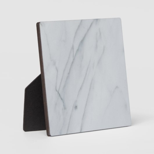 Marble Stone Tabletop Plaque met Easel Fotoplaat (Voorkant)