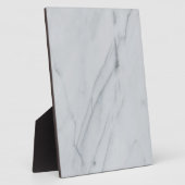 Marble Stone Tabletop Plaque met Easel Fotoplaat (Zijkant)