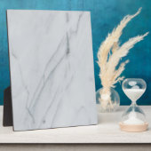 Marble Stone Tabletop Plaque met Easel Fotoplaat (Zijkant)