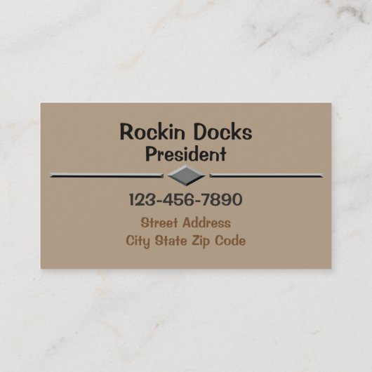 Marble Stones Visitekaartje (Achterkant)