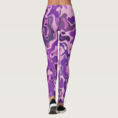 Marble Style Leggings (Achterkant)