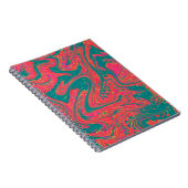 Marble Swirl Notitieboek (Rechterzijde)