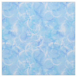 Marble swirl print - sky blue stof