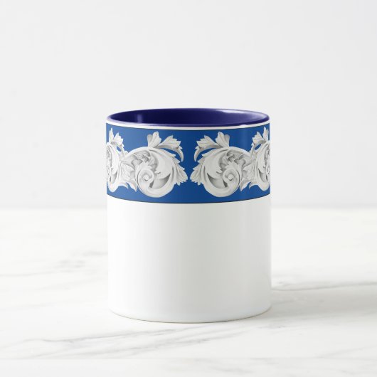 Marble Tendrils op een Combo Mok (11 oz.) (Midden)