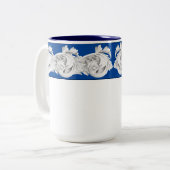 Marble Tendrils op een Combo Mok (15 oz.) (Voorkant links)