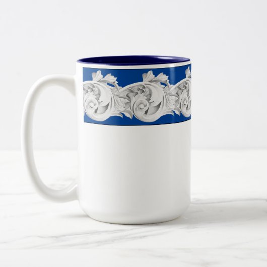 Marble Tendrils op een Combo Mok (15 oz.) (Links)