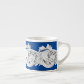 Marble Tendrils op een Espresso-Mok Espresso Kop (Rechts)