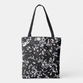 Marble Texture Black Draagtas (Achterkant)
