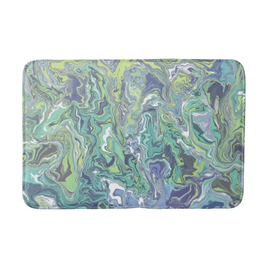 Marble Texture Pattern Cute Badmat (Voorkant)