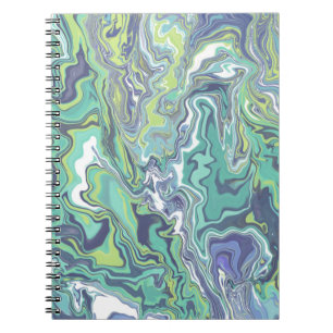 Marble Texture Pattern Cute Notitieboek