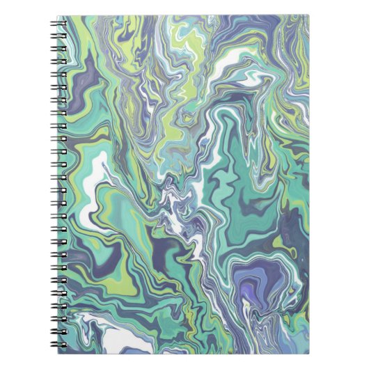 Marble Texture Pattern Cute Notitieboek (Voorkant)