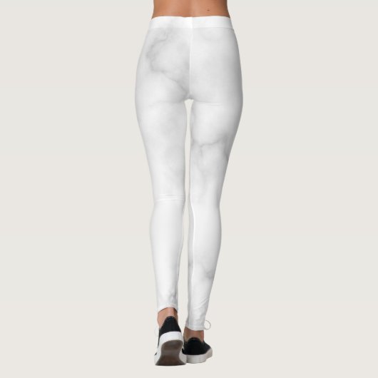 Marble Texture Pattern Leggings (Achterkant)