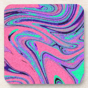 Marble Texture Pattern schattig Bier Onderzetter