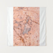 Marble texture white pattern wandkleed (Voorkant (horizontaal))