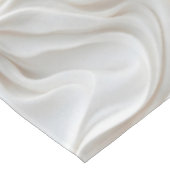 Marble Wave Elegant Abstract Wit - Modern Tafelkleed (Gekanteld)