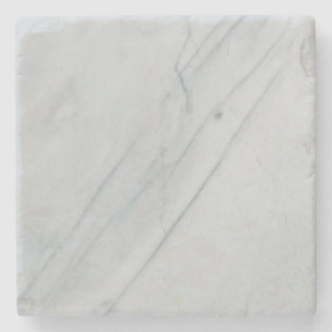 Marble White Stone Onderzetter