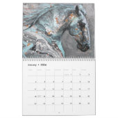 Marbled Horses Wall Calendar 2026 Kalender (Jan 2026)