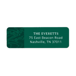 Marbled Pines Retour Address Label
