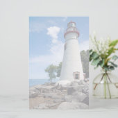 Marblehead Lighthouse Briefpapier (Staand voorkant)