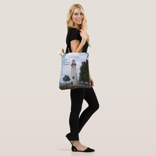Marblehead Lighthouse canvas tas (Op model)