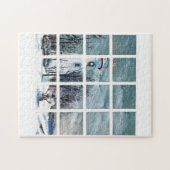 Marblehead Lighthouse in Winter Jigzaag Puzzle Legpuzzel (Horizontaal)