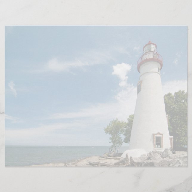Marblehead Lighthouse Letterhead (Voorkant)