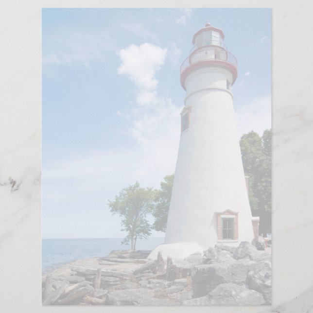 Marblehead Lighthouse Letterhead (Voorkant)
