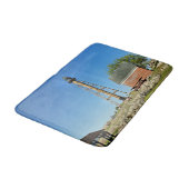 Marblehead Lighthouse, Massachusetts Bath Mat (Gekanteld)