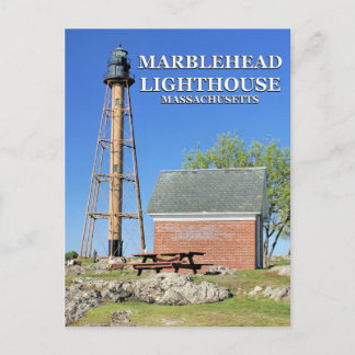Marblehead Lighthouse, Massachusetts Briefkaart