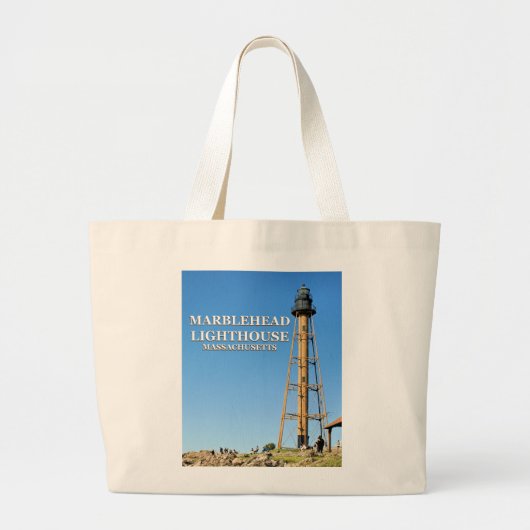 Marblehead Lighthouse, Massachusetts Canvas tas (Voorkant)