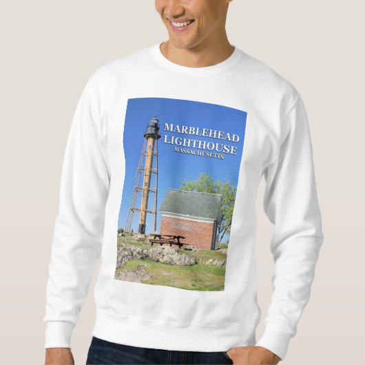 Marblehead Lighthouse, Massachusetts Sweatshirt (Voorkant)