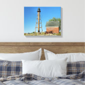Marblehead Lighthouse Massachusetts Wrapped Canvas Afdruk (Insitu (Slaapkamer))