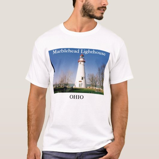 Marblehead Lighthouse, Ohio T-Shirt (Voorkant)