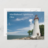 Marblehead Lighthouse Postcard Briefkaart (Voorkant / Achterkant)