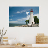 Marblehead Lighthouse Print (Keuken)