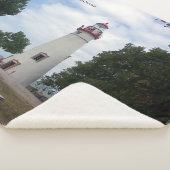 Marblehead Lighthouse sherpa blanket Sherpa Deken (3/4)