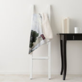 Marblehead Lighthouse wide sherpa blanket Deken (In situ)