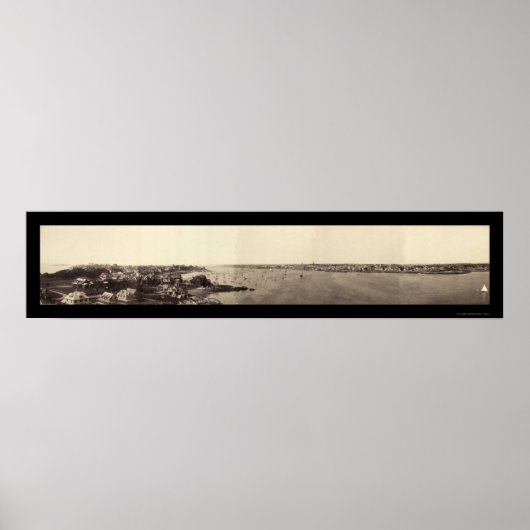 Marblehead MA Foto 1898 Poster (Voorkant)
