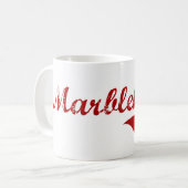 Marblehead Massachusetts Classic Design Koffiemok (Voorkant links)