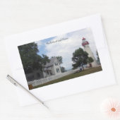 Marblehead Vuurtoren & keepershouse sticker (Envelop)